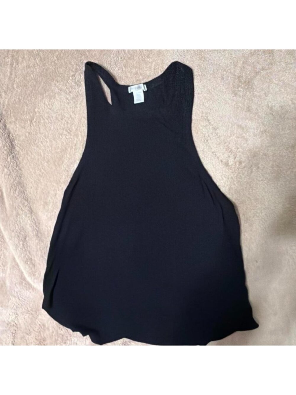 black tank top with open back #summer #vest